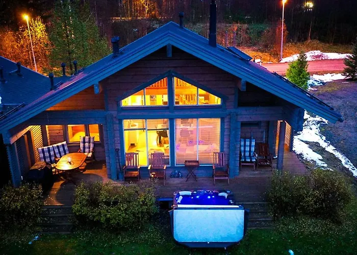 Pohjoistuuli - 5+1 Henkiloelle, Luoteis-himos Ski-in/out 56m² + 11m² Jämsä